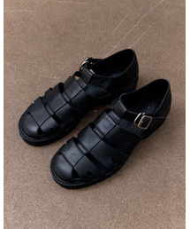 LILYSHOE（リリーシュー）の「mohen loafer_black（バレエシューズ）」