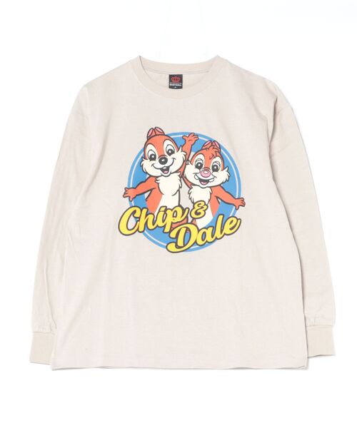 Disney(ディズニー)の「親子お揃い ディズニー BIGキャラクターロンT 1245A(Tシャツ/カットソー・レディース・その他13/その他9/その他12/アッシュグレー/ブラック×レッド/ホワイト×ブルー/その他26・ユニセックスS/ユニセックスM/ユニセックスL/ユニセックスXL)」の1枚目の写真