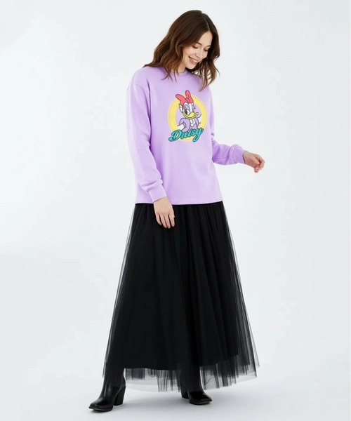 Disney(ディズニー)の「親子お揃い ディズニー BIGキャラクターロンT 1245A(Tシャツ/カットソー・レディース・その他13/その他9/その他12/アッシュグレー/ブラック×レッド/ホワイト×ブルー/その他26・ユニセックスS/ユニセックスM/ユニセックスL/ユニセックスXL)」の10枚目の写真