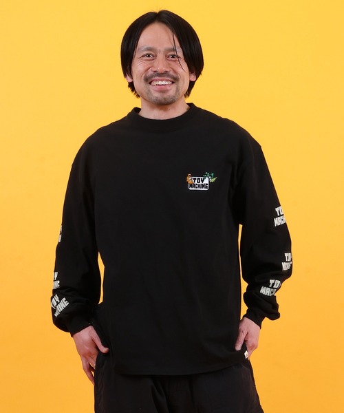 TOY　MACHINE（トイ　マシーン）の「TOY MACHINE/トイマシーン 長袖 Tシャツ ロンT バックプリント MTMPGLT6（Tシャツ/カットソー・メンズ・ブラック/ホワイト・M/XL/L）」の14枚目の写真