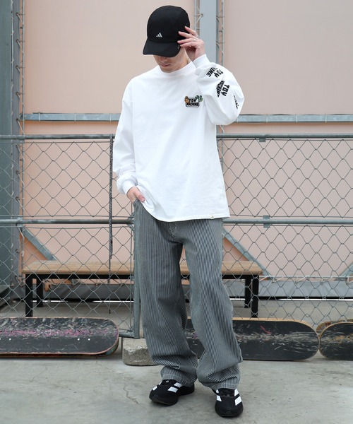 TOY　MACHINE（トイ　マシーン）の「TOY MACHINE/トイマシーン 長袖 Tシャツ ロンT バックプリント MTMPGLT6（Tシャツ/カットソー・メンズ・ブラック/ホワイト・M/XL/L）」の10枚目の写真