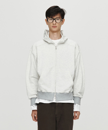 HEUTE（ホイテ）の「HET SIGNATURE VINTAGE HOODIE ZIP-UP (M/GREY)（パーカー）」