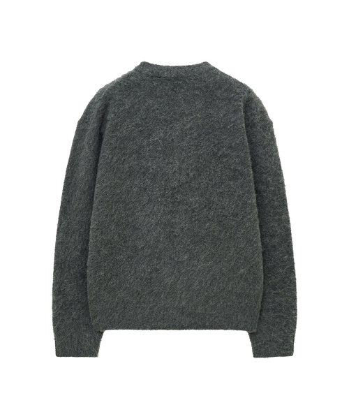 Big Unionの「アルパカブークレクロップカーディガン(グレー)(カーディガン/ボレロ・メンズ・その他・S/M/L)」の3枚目の写真