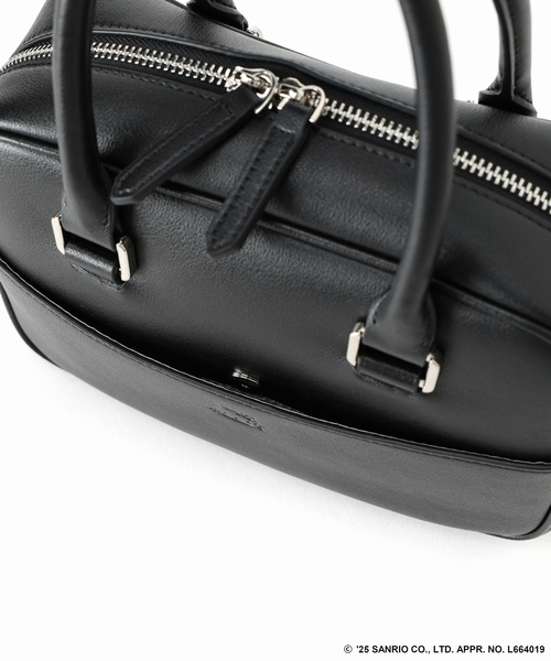 Spick & Span(スピックアンドスパン)の「《追加》HELLO KITTY S&S HASHIBAMI ミニボストンバッグ(ボストンバッグ・レディース・ブラック/キャメル・FREE)」の10枚目の写真