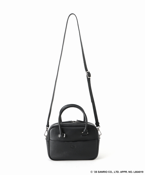 Spick & Span(スピックアンドスパン)の「《追加》HELLO KITTY S&S HASHIBAMI ミニボストンバッグ(ボストンバッグ・レディース・ブラック/キャメル・FREE)」の13枚目の写真