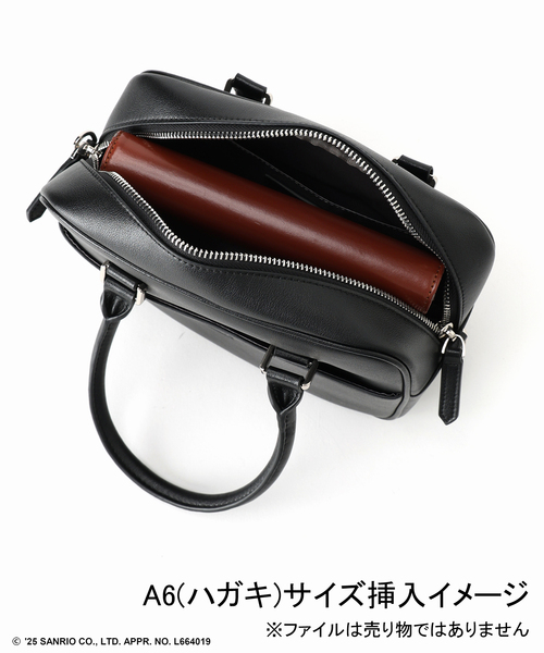 Spick & Span(スピックアンドスパン)の「《追加》HELLO KITTY S&S HASHIBAMI ミニボストンバッグ(ボストンバッグ・レディース・ブラック/キャメル・FREE)」の18枚目の写真