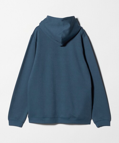 A DAY IN THE LIFE UNITED ARROWS(アデイインザライフユナイテッドアローズ)の「バウンシー ツイル ジャガード パーカー<A DAY IN THE LIFE>(パーカー・メンズ・ブラック/ライトグレー/コバルトブルー・L/M)」の4枚目の写真