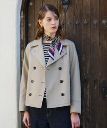 DRESSTERIOR（ドレステリア）の「【撥水素材】Aラインショートトレンチジャケット（トレンチコート）」