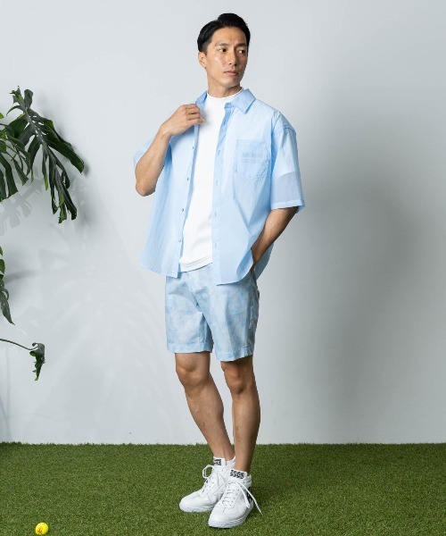 archivio(アルチビオ)の「<MENS>プリズム柄撥水ショートパンツ(その他パンツ・メンズ・ライトパープル/ライトブルー/ブルー・M/L/LL)」の18枚目の写真
