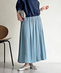 un dix cors（アンディコール）の「ヴィンテージサテンプリーツスカート（スカート）」