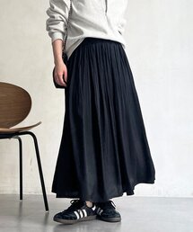 ヴィンテージサテンプリーツスカート