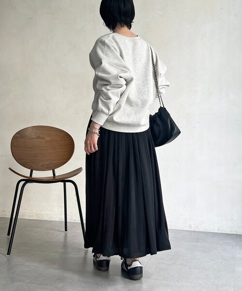 un dix cors（アンディコール）の「ヴィンテージサテンプリーツスカート（スカート・レディース・ブラック/グリーン/ピンク/ブルー系その他・FREE）」の10枚目の写真