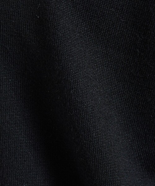 DESIGNWORKS(デザインワークス)の「【カシミヤタッチ】 ニットポロシャツ(ポロシャツ・メンズ・アイボリー/ダークネイビー/ブラック・46/48/50/52)」の12枚目の写真