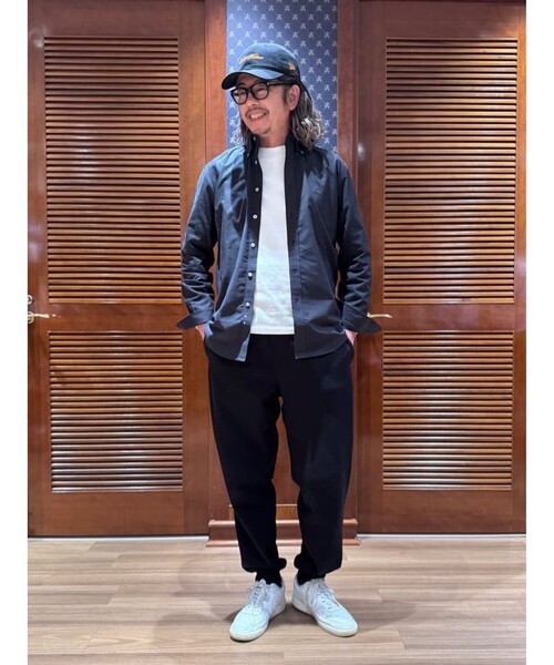 BROOKS BROTHERS(ブルックスブラザーズ)の「ストレッチオックスフォード GFロゴ シーズナルカラー カジュアルシャツ Regular Fit(シャツ/ブラウス・メンズ・ブラック/グレー・X-LARGE/SMALL/MEDIUM/LARGE)」の5枚目の写真