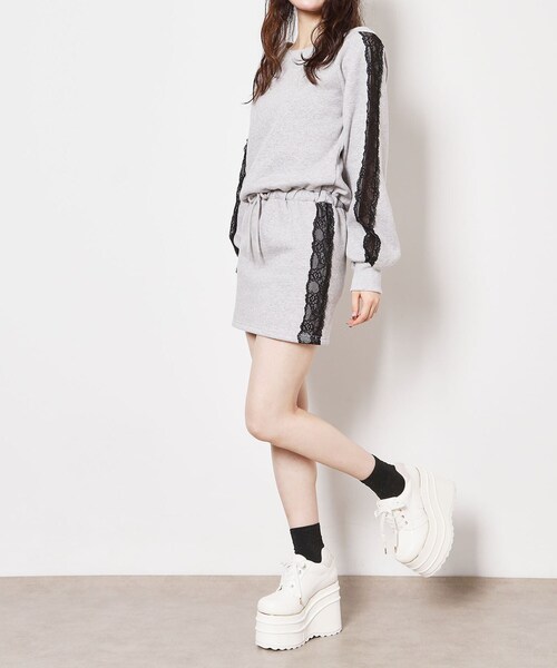 ESPERANZA(エスペランサ)の「超厚底ボリュームスニーカー(スニーカー・レディース・ブラック/ホワイト・M/S/LL/L)」の5枚目の写真
