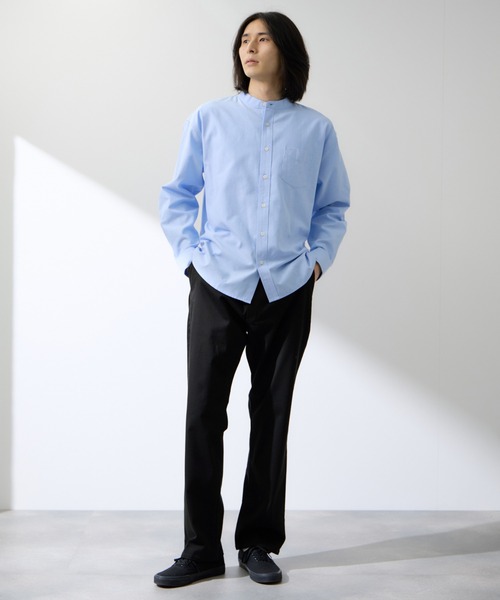 Mac-House(マックハウス)の「REALSTANDARD マイカラーズ スラッシュポケット チノパンツ(チノパンツ・メンズ・ブラック/ベージュ/グレー・S/M/L/XL)」の9枚目の写真