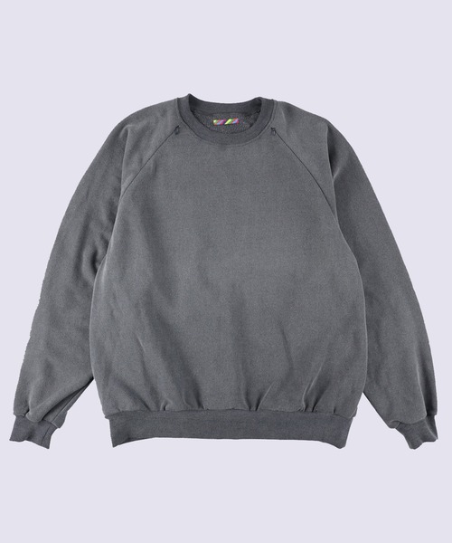 is-ness（イズネス）の「【is-ness/イズネス】Ventilated Sweatshirt（スウェット・メンズ・ブルー/グリーン/ブラック・M/L）」の2枚目の写真