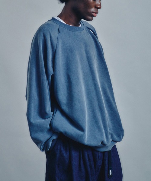 is-ness（イズネス）の「【is-ness/イズネス】Ventilated Sweatshirt（スウェット・メンズ・ブルー/グリーン/ブラック・M/L）」の6枚目の写真