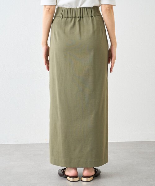 RIVE DROITE(リヴドロワ)の「【ウオッシャブル】フロントZIPタイトスカート(スカート・レディース・カーキ/ブラウン/オフホワイト・36/38)」の5枚目の写真