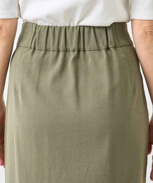 RIVE DROITE(リヴドロワ)の「【ウオッシャブル】フロントZIPタイトスカート(スカート・レディース・カーキ/ブラウン/オフホワイト・36/38)」の7枚目の写真