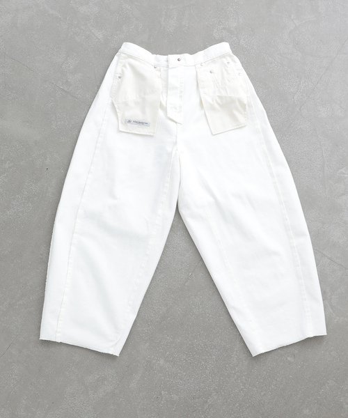 JOURNAL STANDARD LUXE（ジャーナルスタンダード　ラックス）の「11OZデニム スウィッチパンツ（001/010）（デニムパンツ・レディース・ブラック/ホワイト・SMALL/MEDIUM）」の9枚目の写真