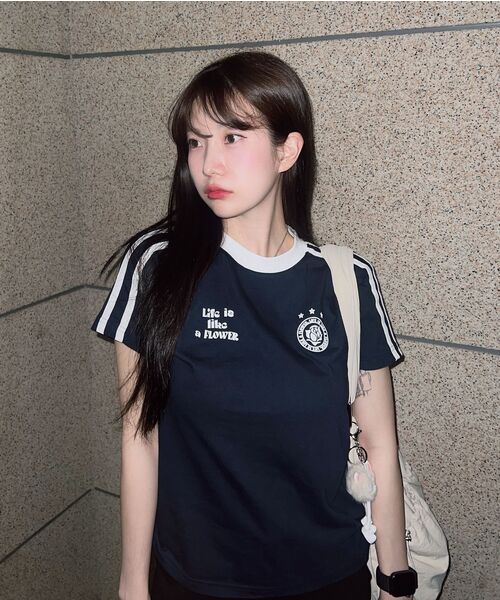 HAVISM(ヘビズム)の「W LLF UNIFORM S/S TEE(NAVY)(Tシャツ/カットソー・レディース・その他・ONE SIZE)」の15枚目の写真