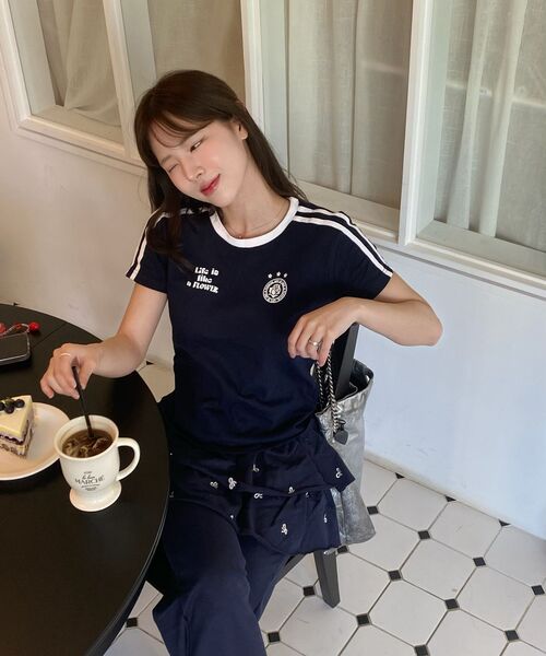 HAVISM(ヘビズム)の「W LLF UNIFORM S/S TEE(NAVY)(Tシャツ/カットソー・レディース・その他・ONE SIZE)」の4枚目の写真