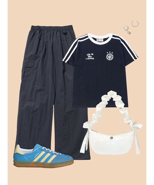 HAVISM(ヘビズム)の「W LLF UNIFORM S/S TEE(NAVY)(Tシャツ/カットソー・レディース・その他・ONE SIZE)」の9枚目の写真