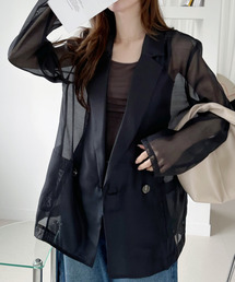 Ada.（エイダ）の「シアーダブル テーラードジャケット（テーラードジャケット）」