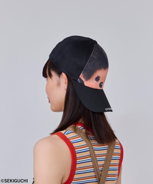 OVERRIDE（オーバーライド）の「OVERRIDE  x Monchhichi MESH CAP-FACE / オーバーライド（キャップ・レディース・ブラック・57~59cm）」の9枚目の写真