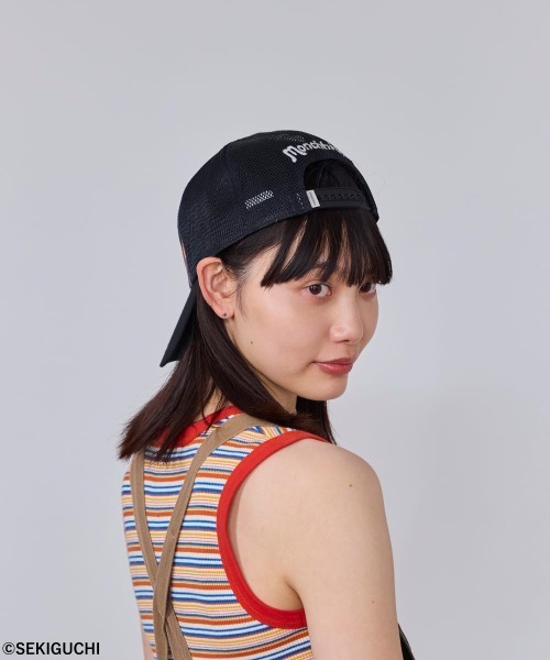 OVERRIDE（オーバーライド）の「OVERRIDE  x Monchhichi MESH CAP-FACE / オーバーライド（キャップ・レディース・ブラック・57~59cm）」の10枚目の写真