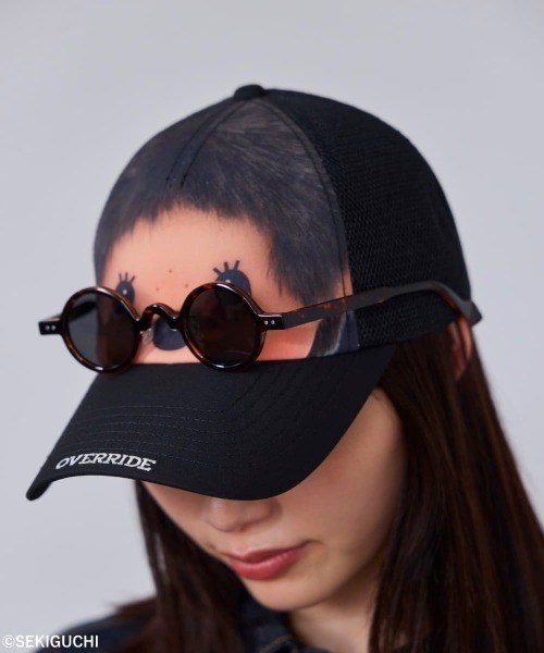 OVERRIDE（オーバーライド）の「OVERRIDE  x Monchhichi MESH CAP-FACE / オーバーライド（キャップ・レディース・ブラック・57~59cm）」の12枚目の写真