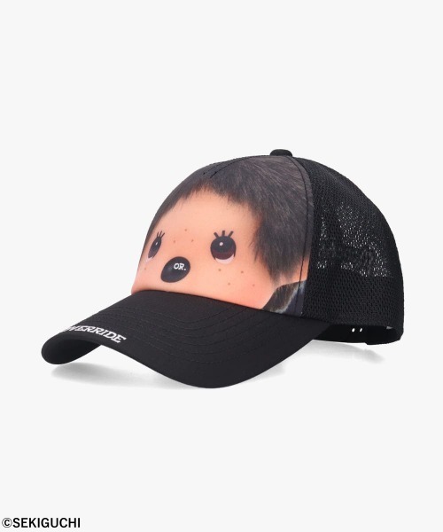 OVERRIDE（オーバーライド）の「OVERRIDE  x Monchhichi MESH CAP-FACE / オーバーライド（キャップ・レディース・ブラック・57~59cm）」の13枚目の写真