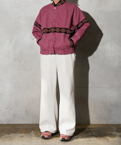 PENNEYS(ぺニーズ)の「PENNEY'S / ぺニーズ DUCK SANTA FE JACKET ダック ユーズド加工 ネイティブジャケット(ブルゾン・メンズ・ワイン/チャコールグレー/ブラック・MEDIUM/LARGE)」の15枚目の写真