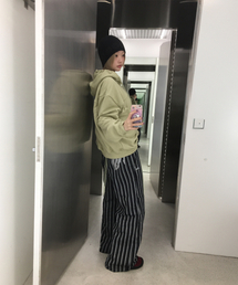 TANSANMAGNESIUM（タンサン マグネシウム）の「ソンピョサセンパンツ (ブルー)（その他パンツ）」