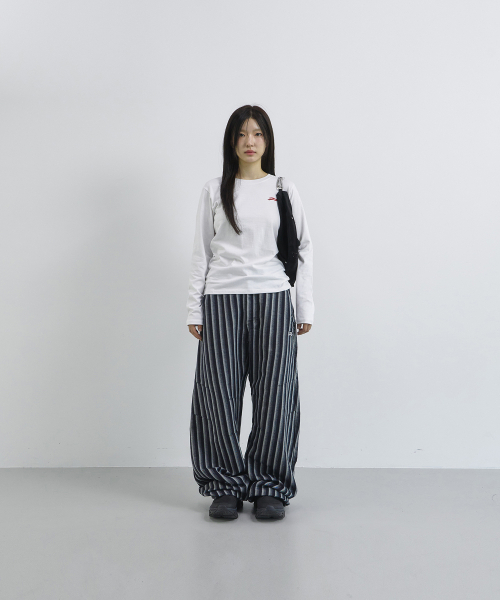 TANSANMAGNESIUM（タンサン マグネシウム）の「ソンピョサセンパンツ (ブルー)（その他パンツ・レディース・その他・1/2）」の2枚目の写真