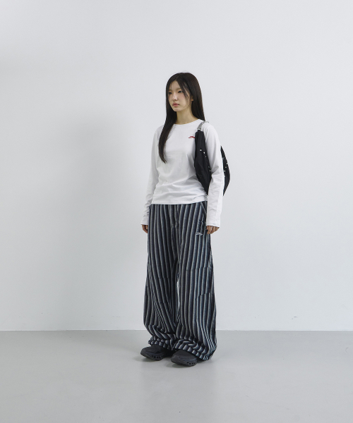 TANSANMAGNESIUM（タンサン マグネシウム）の「ソンピョサセンパンツ (ブルー)（その他パンツ・レディース・その他・1/2）」の3枚目の写真