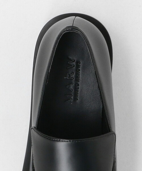 MARW UNITED ARROWS（マルゥ ユナイテッドアローズ）の「＜MARW UNITED ARROWS＋ODETTE E ODILE＞ラウンド ローファー 晴雨兼用（ローファー・レディース・ブラック・25cm/22.5cm/24.5cm/23cm/24cm/23.5cm/22cm）」の7枚目の写真