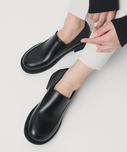 MARW UNITED ARROWS（マルゥ ユナイテッドアローズ）の「＜MARW UNITED ARROWS＋ODETTE E ODILE＞ラウンド ローファー 晴雨兼用（ローファー・レディース・ブラック・25cm/22.5cm/24.5cm/23cm/24cm/23.5cm/22cm）」の13枚目の写真