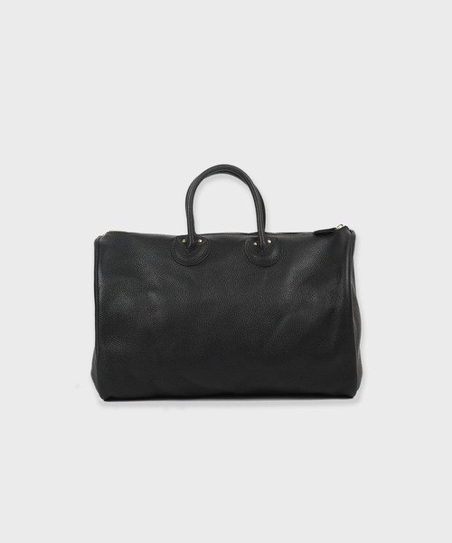 YOUNG&OLSEN The DRYGOODS STORE(ヤングアンドオルセン)の「YOUNG & OLSEN EMBOSSED LEATHER D BOSTON M / YO2501-GD010 秋服 冬服(ボストンバッグ・レディース・ベージュ/ブラウン/ブラック・FREE)」の7枚目の写真