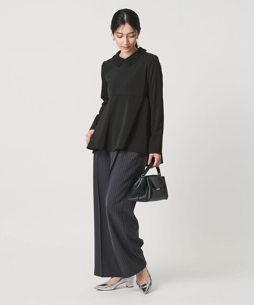 FEEL CLEAN 2WAY ブラウス ‐防しわ ストレッチ UVカット‐（シャツ