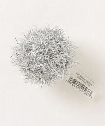 crocs Silver Tinsel Pom / クロックス シルバータッセルポン