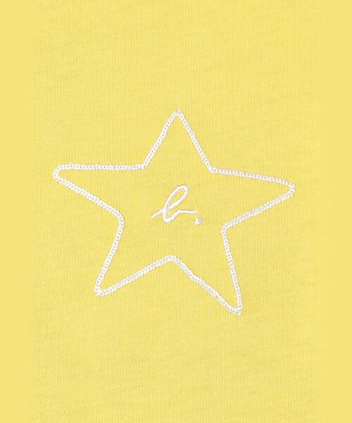 agnes b.(アニエスベー)の「キッズ "b." ロゴ スター コットン 半袖 Tシャツ "Domi"(Tシャツ/カットソー・キッズ・イエロー系その他・12YEAR/6YEAR/10YEAR/4YEAR/8YEAR)」の6枚目の写真