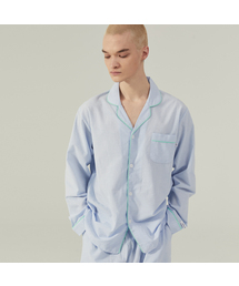 SLEEPYCAT（スリーピーキャット）の「[男性] ブルーミングストライプパジャマ3C（ルームウェア/パジャマ）」