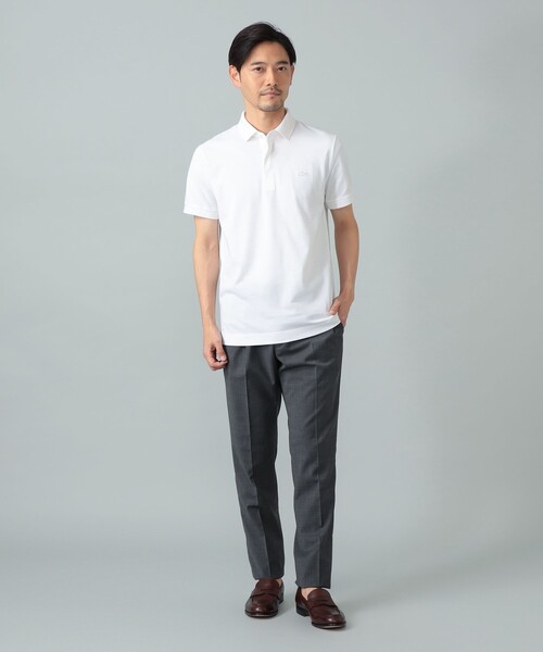 LACOSTE(ラコステ)の「【別注】LACOSTE / PARIS ポロシャツ(ポロシャツ・メンズ・ブラック/ネイビー/ホワイト・5/3/4/2)」の12枚目の写真