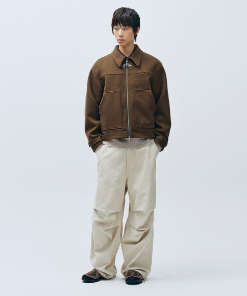 INTEMPOMOOD（インテンポムード）の「エアボーンパラシュートパンツ_クリーム（その他パンツ・メンズ・クリーム・LARGE）」の3枚目の写真