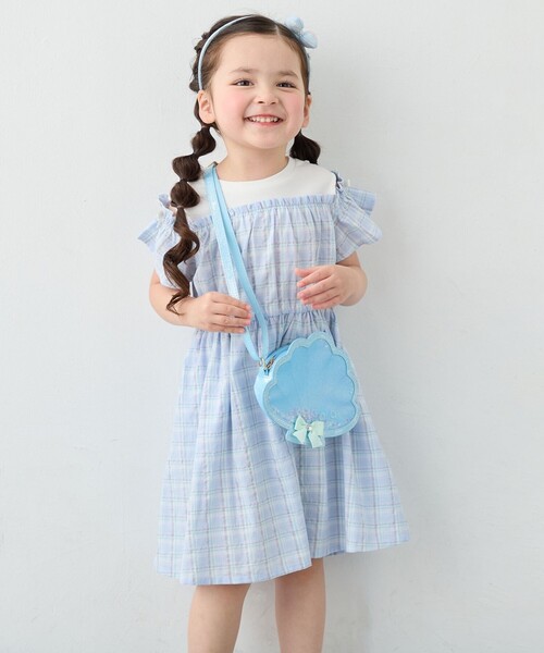 ANY（エニィ）の「シャラシャラショルダーバッグ（ショルダーバッグ・キッズ・ライトグリーン系/ホワイト系/サックスブルー系・F）」の15枚目の写真