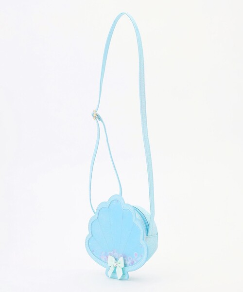 ANY（エニィ）の「シャラシャラショルダーバッグ（ショルダーバッグ・キッズ・ライトグリーン系/ホワイト系/サックスブルー系・F）」の4枚目の写真