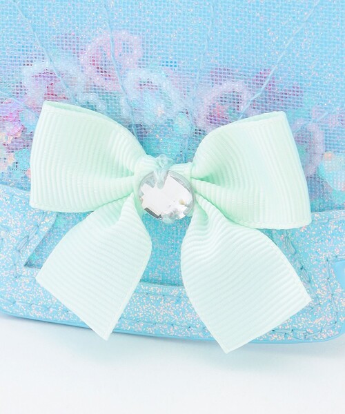 ANY（エニィ）の「シャラシャラショルダーバッグ（ショルダーバッグ・キッズ・ライトグリーン系/ホワイト系/サックスブルー系・F）」の8枚目の写真