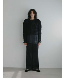 HER.（ハー）の「サテンフレアシルエットパンツ（その他パンツ）」